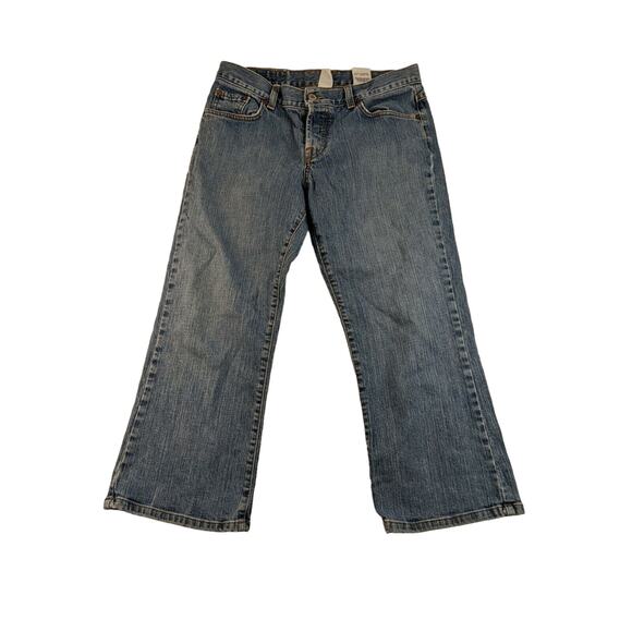 Mens Lucky Brand Easy Rider Jeans Size 6/28 Blue Denim Button Fly - Picture 1 of 7